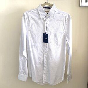 NWT Gant Button Down Dotted Shirt for Men Size Small